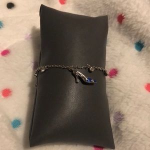 Silver charm bracelet